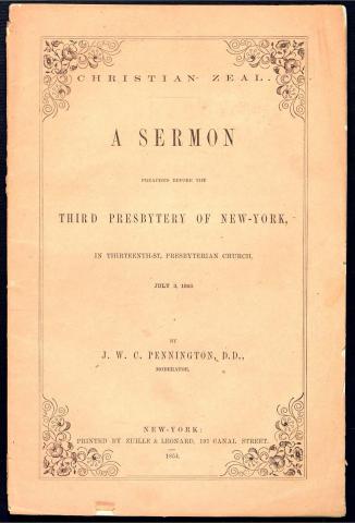 Cover of sermon