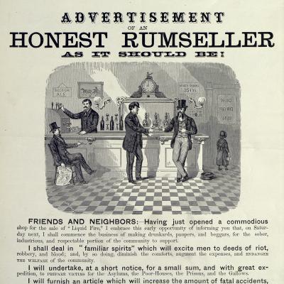 Prohibition advertisement 