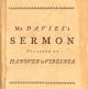 Cover of Davies' sermon